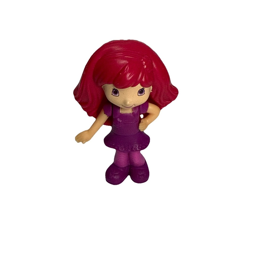 2010 Mcdonalds Raspberry Tart Strawberry Shortcake 3 Inch Figure Waist Turns